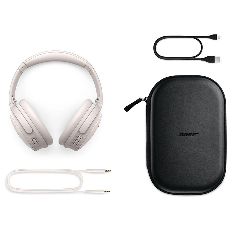 Bose QuietComfort 45 Wireless White sluchátka