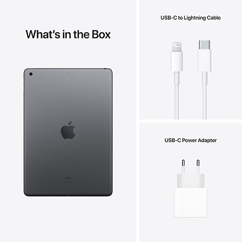 iPad 10.2" Wi-Fi 256GB Vesmírně šedý (2021)