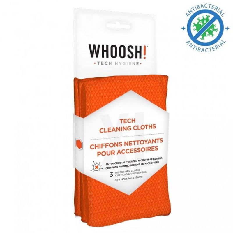WHOOSH! 3XL Tech Cleaning Cloths utierky 3 ks