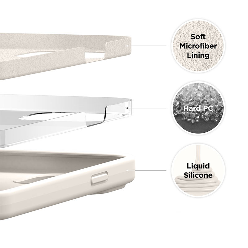 Elago kryt Silicone Case pre iPhone 13 mini - Stone
