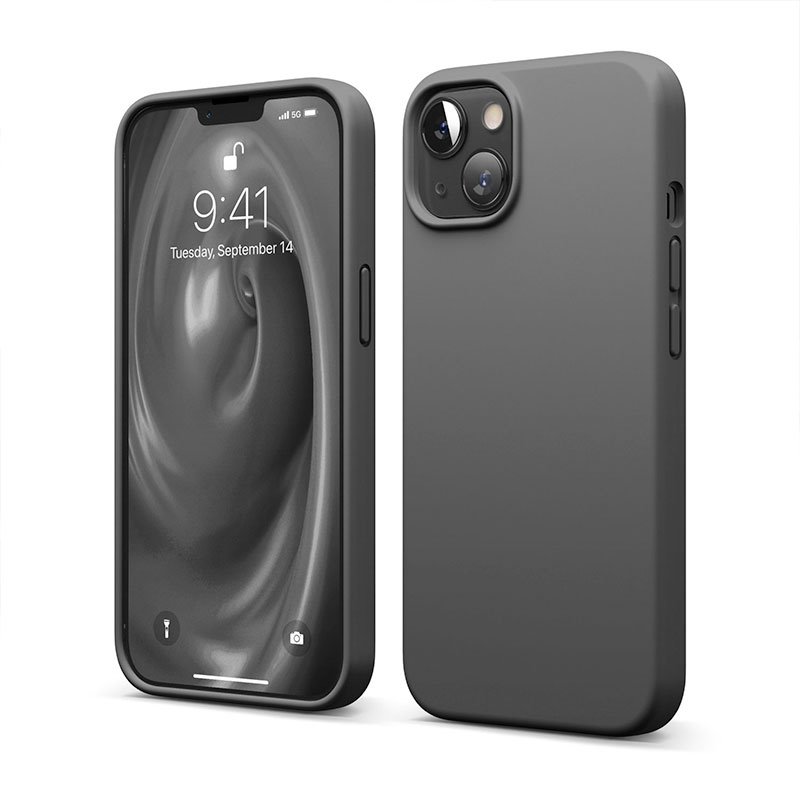 Elago kryt Silicone Case pro iPhone 13 - Dark Gray
