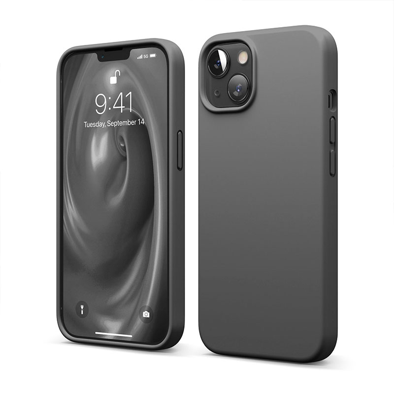 Elago kryt Silicone Case pro iPhone 13 - Dark Gray