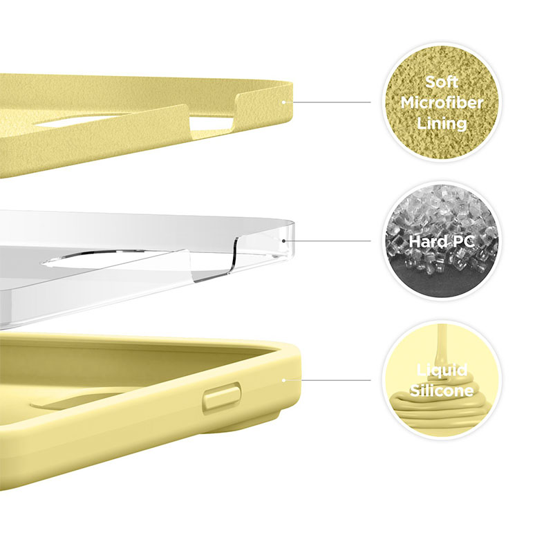 Elago kryt Silicone Case pre iPhone 13 - Yellow