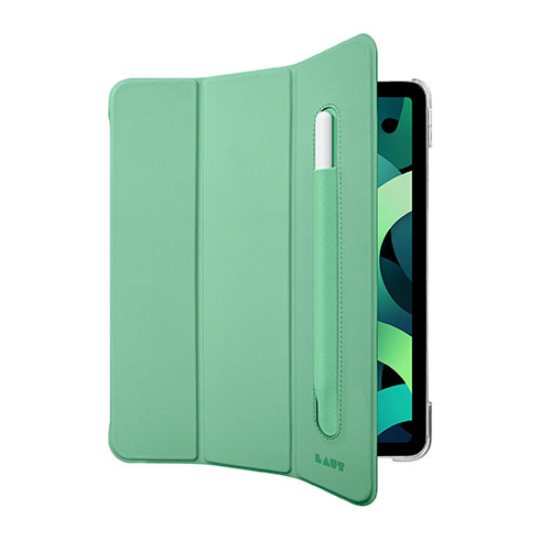 LAUT puzdro Huex Folio Case with Pencil Holder pre iPad Air 11" M1/M2/M3 - Green