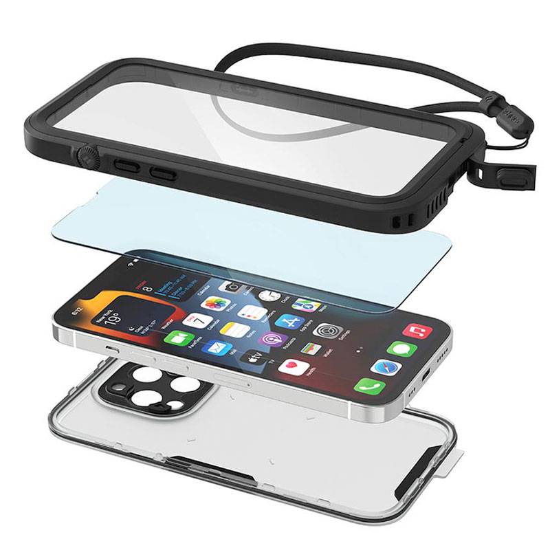 Catalyst kryt Total Protection Case pre iPhone 13 Pro - Stealth Black