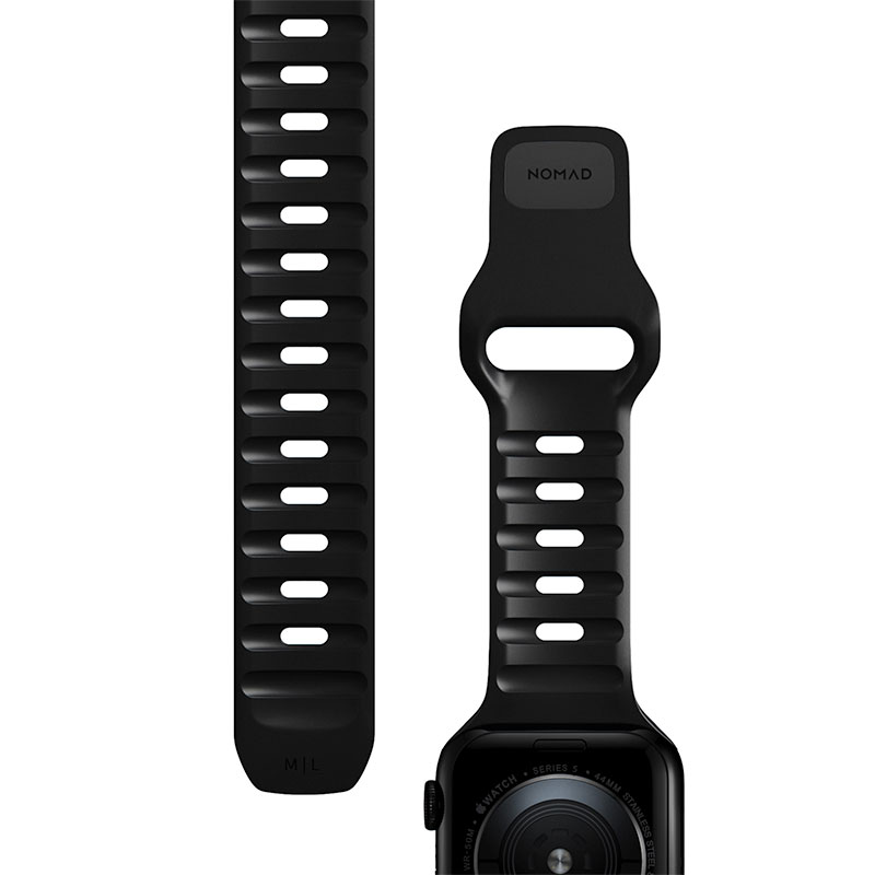 Nomad remienok Sport Strap pre Apple Watch 44-49mm - Black