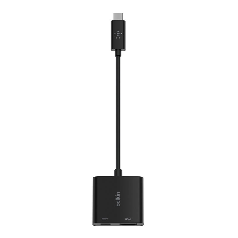Belkin USB-C to HDMI + Charge Adapter - Black