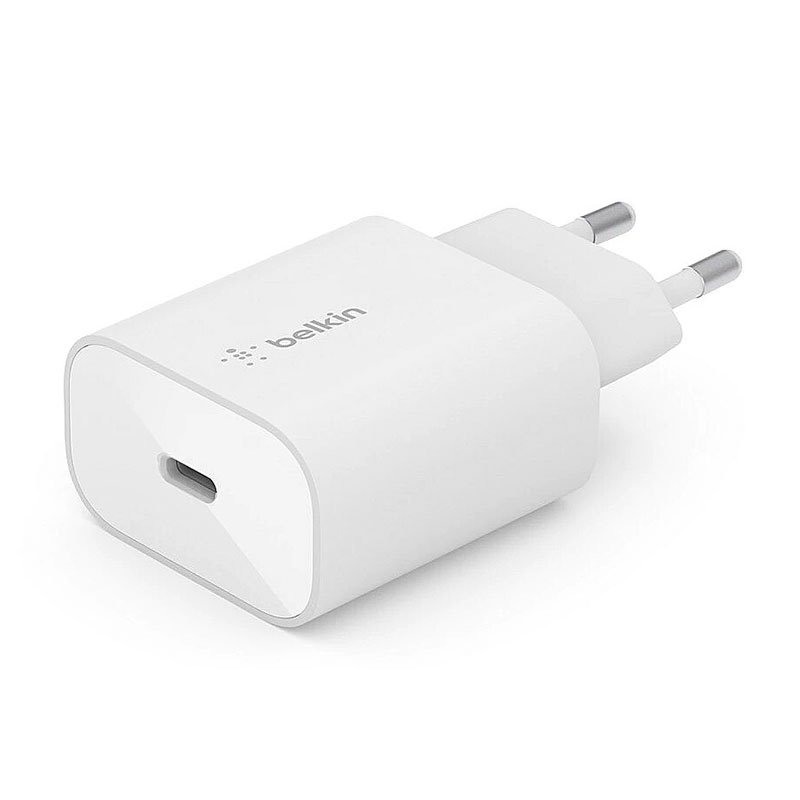 Belkin 25W PD 3.0 PPS USB-C Wall Charger-White