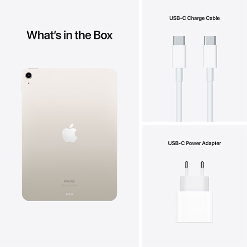 iPad Air 10.9" Wi-Fi 256GB Hviezdny biely (2022)