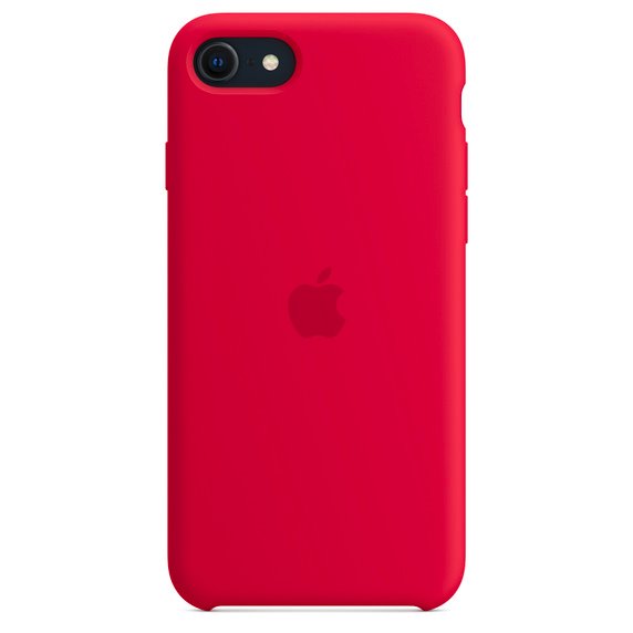 Apple iPhone SE/8/7 Silicone Case-(PRODUCT)RED