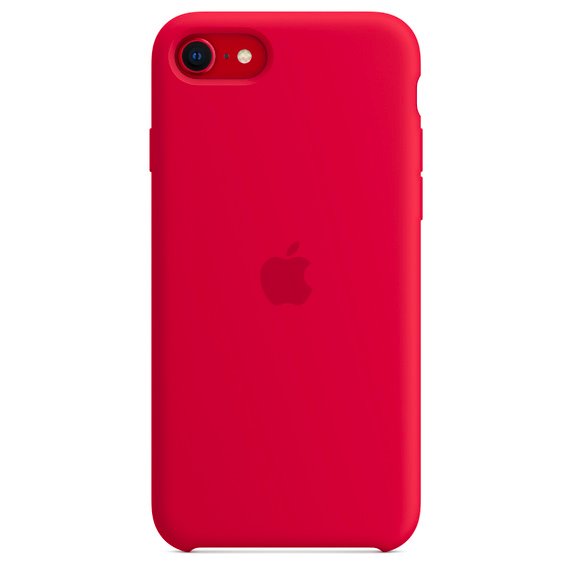 Apple iPhone SE/8/7 Silicone Case-(PRODUCT)RED