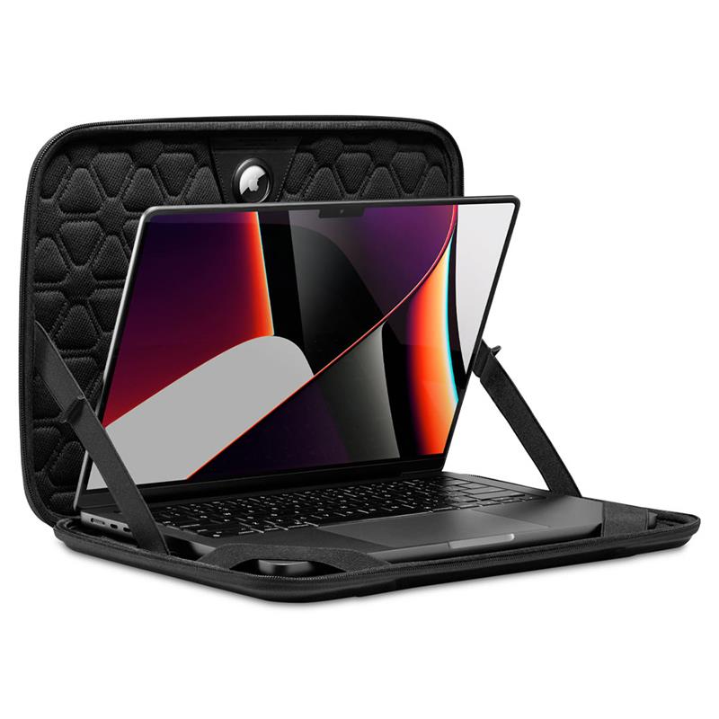 Spigen pouzdro Rugged Armor Pro pro Macbook Pro 16" (2019+)/MacBook Air 15" - Black
