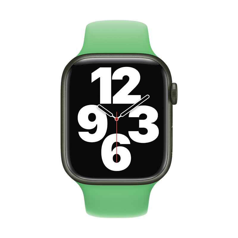 Apple Watch 45mm Bright Green Sport Band-Regular