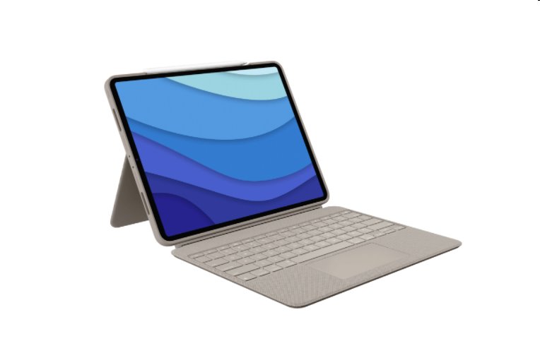 Logitech COMBO TOUCH pre iPad Pro 12.9" (5. a 6. gen.) - piesková - US