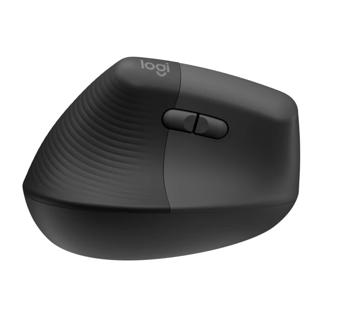 Logitech Lift Left Vertical ergonomická myš - grafitová