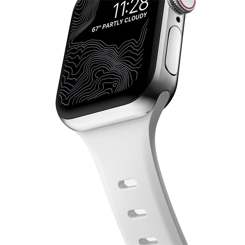 Nomad řemínek Sport Slim Band pro Apple Watch 38/40/41mm - White