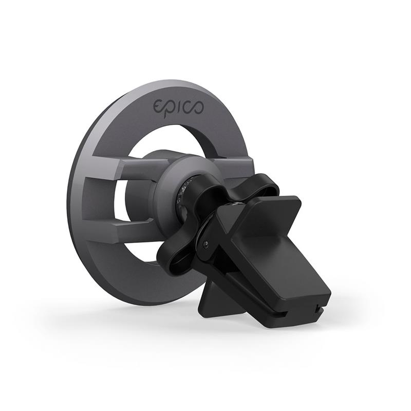 iStores by Epico Magnetic Round Holder - space gray