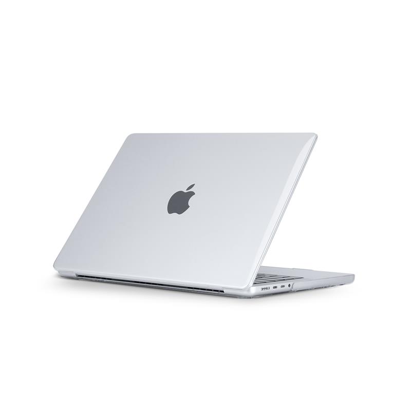 iStores by EPICO SHELL COVER MacBook Air 13" 2018/2020 GLOSS - biely transparetný