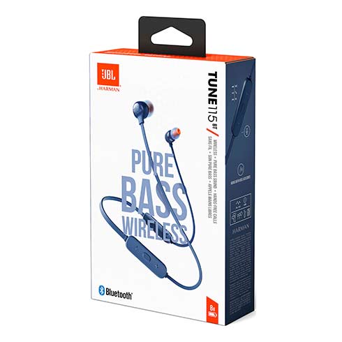 JBL Tune 115BT Blue slúchadlá
