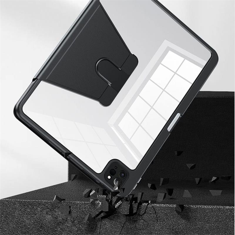 Comma puzdro Cyclone Rotation Case with Pencil Slot pre iPad Air 10.9" 2022/2020 - Black