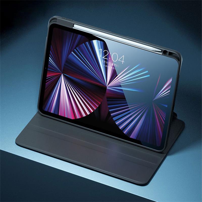 Comma puzdro Cyclone Rotation Case with Pencil Slot pre iPad Air 10.9" 2022/2020 - Black