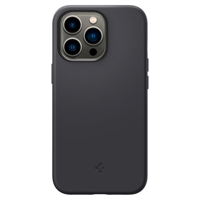 Spigen kryt Silicone Fit pre iPhone 13 Pro - Black