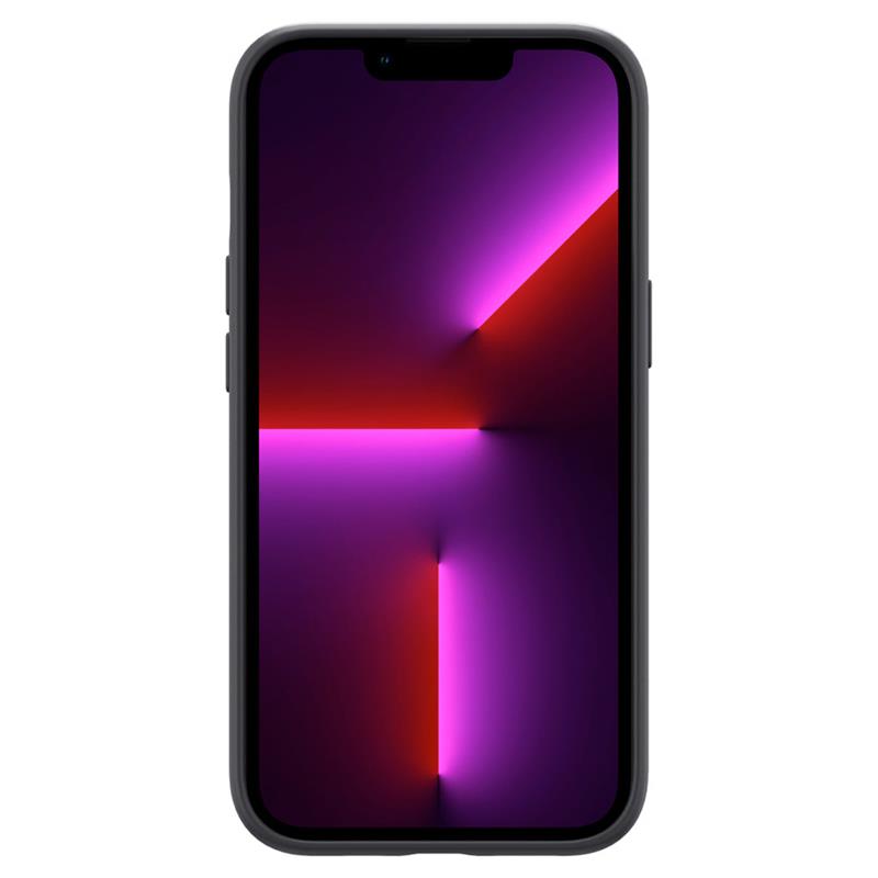 Spigen kryt Silicone Fit pre iPhone 13 Pro - Black