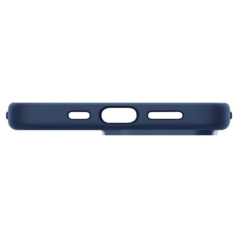 Spigen kryt Silicone Fit pre iPhone 13 Pro - Navy Blue