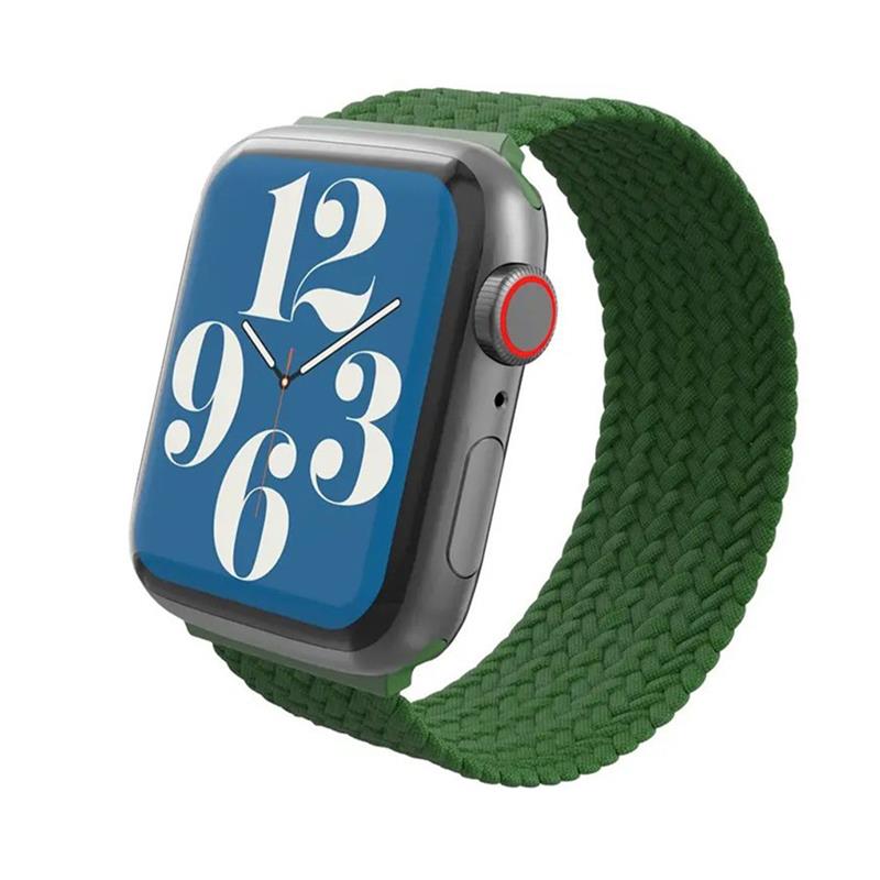 GEAR4 remienok Braided L 190-205 cm pre Apple Watch 42/44/45mm - Forest Green