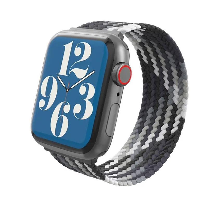 GEAR4 remienok Braided L 190-205 cm pre Apple Watch 42/44/45mm - Storm