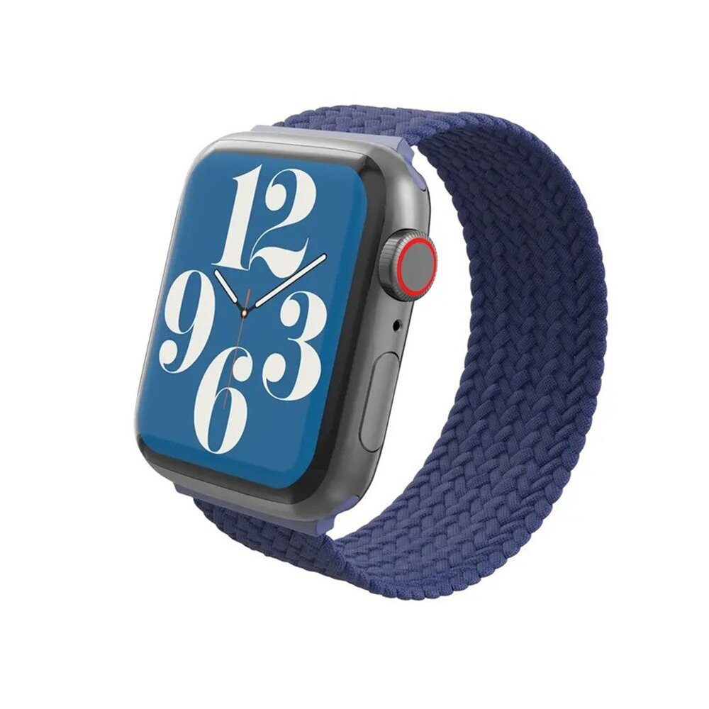 GEAR4 remienok Braided M 150-165 cm pre Apple Watch 38/40/41mm - Navy Blue