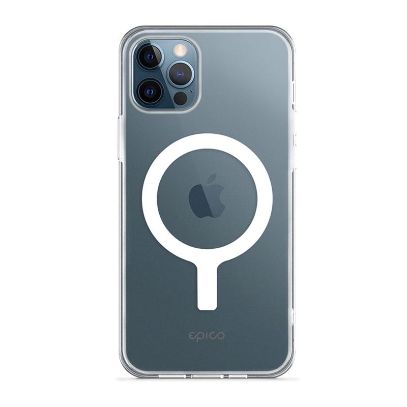 iStores by Epico Hero Magnetic - MagSafe Compatible Case iPhone 12 Pro Max - transparentní