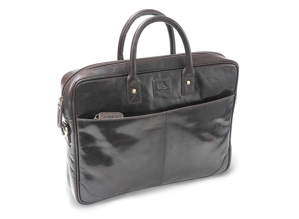 Baoobaoo Briefcase Soft pre MacBook 13" Brown