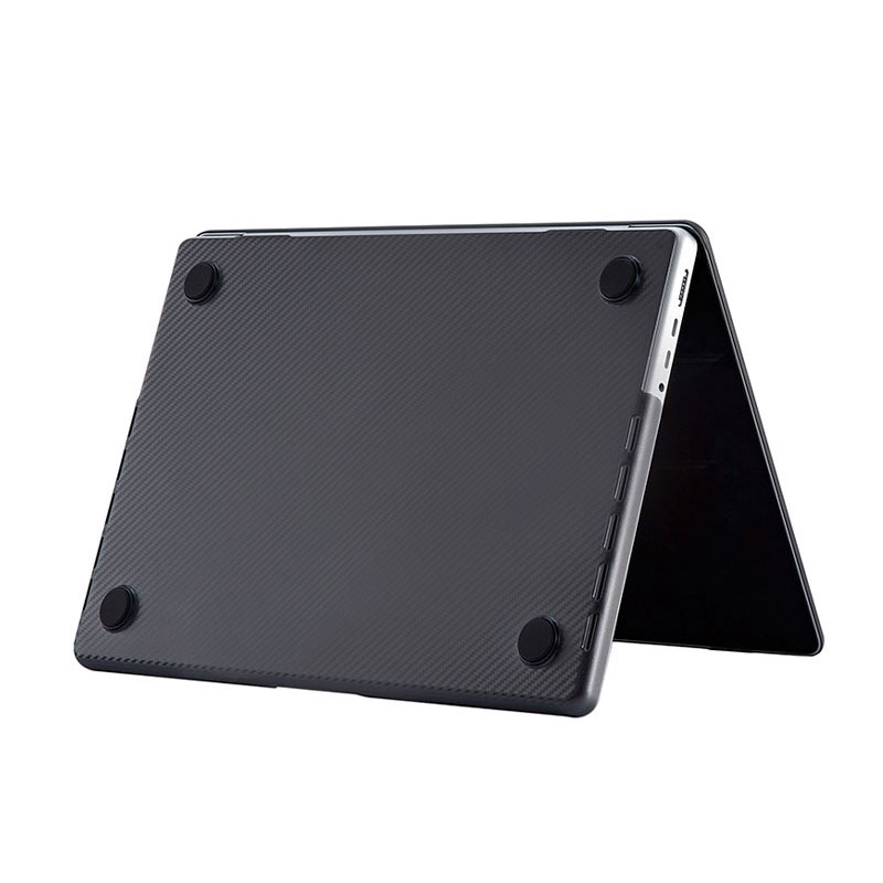 Devia kryt Carbon Fiber Hard Jacket pre Macbook Air 13" 2020 - Matt Black