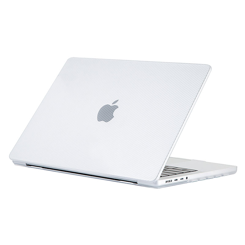 Devia kryt Carbon Fiber Hard Jacket pre Macbook Pro 13" 2020/2022 - Matt Clear