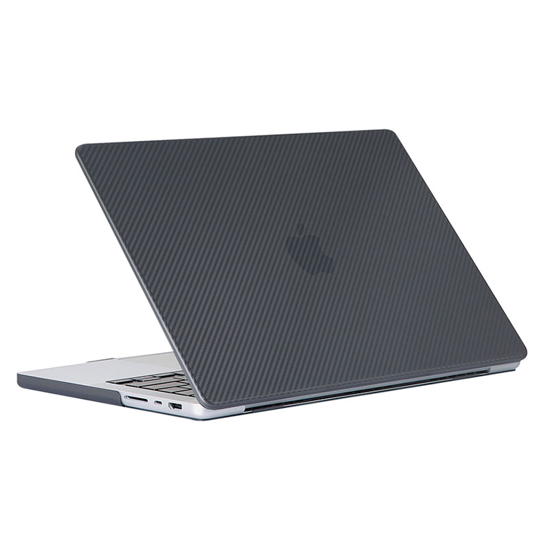 Devia kryt Carbon Fiber Hard Jacket pre Macbook Pro 13" 2020/2022 - Matt Black