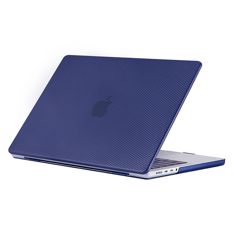 Devia kryt Carbon Fiber Hard Jacket pre Macbook Pro 13" 2020/2022 - Peony Blue