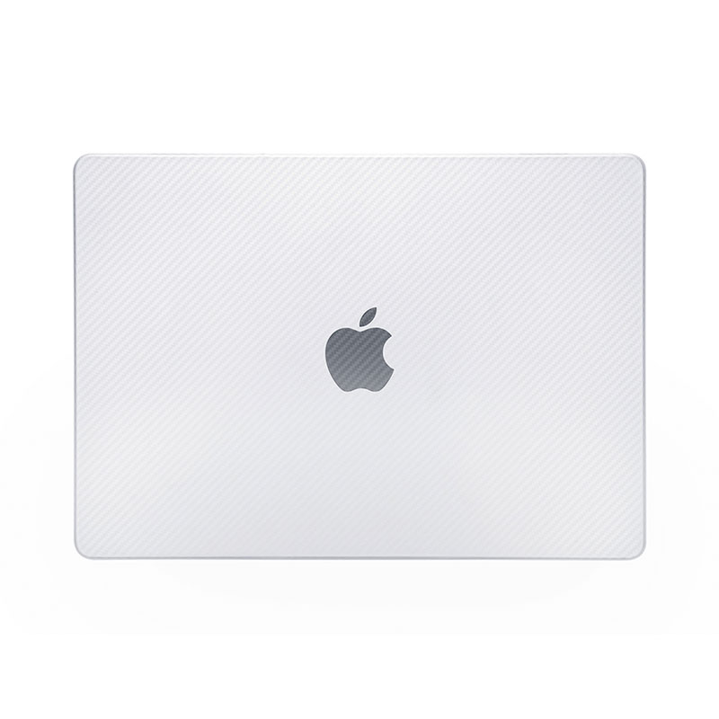 Devia kryt Carbon Fiber Hard Jacket pre Macbook Pro 14" M1/M2/M3/M4 - Matt Clear