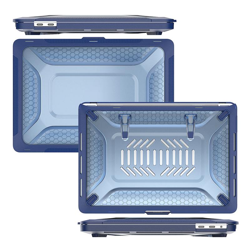 Devia kryt Super Scratch-Proof Hard Jacket pre Macbook Air 13" 2020 - Sapphire Blue