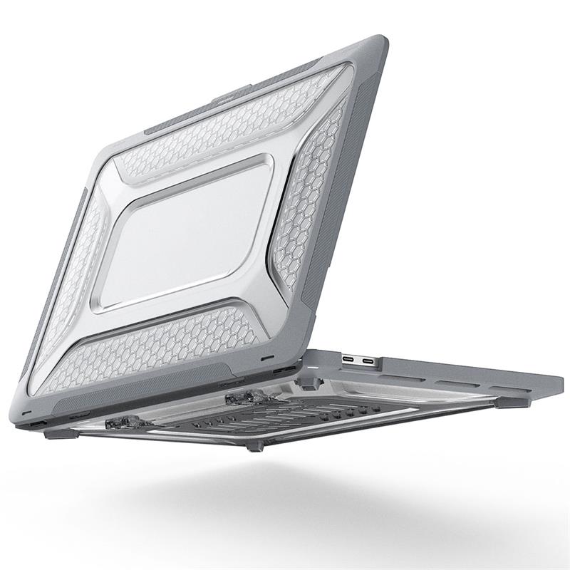 Devia kryt Super Scratch-Proof Hard Jacket pre Macbook Pro 13" 2020/2022 - Gray