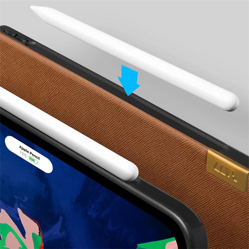 LAUT puzdro Prestige Folio pre iPad Pro 12.9" 2021/2022 - Black