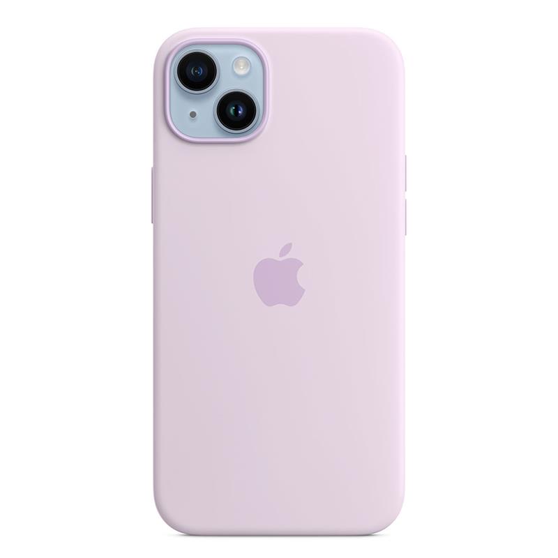 Apple iPhone 14 Plus Silicone Case with MagSafe-Lilac
