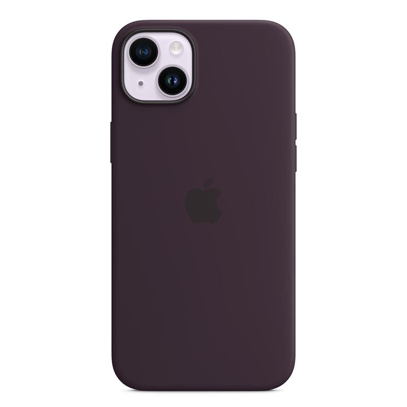 Apple iPhone 14 Plus Silicone Case with MagSafe - Elderberry