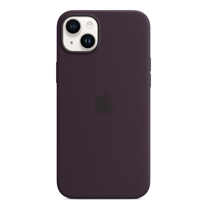 Apple iPhone 14 Plus Silicone Case with MagSafe - Elderberry