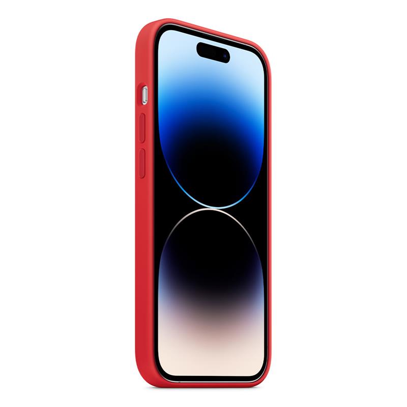 Apple iPhone 14 Pro Max Silicone Case with MagSafe - (PRODUCT)RED