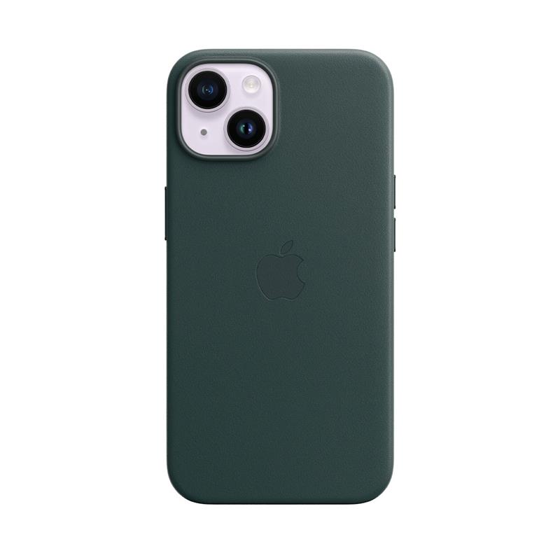 Apple iPhone 14 Leather Case with MagSafe - Forest Green