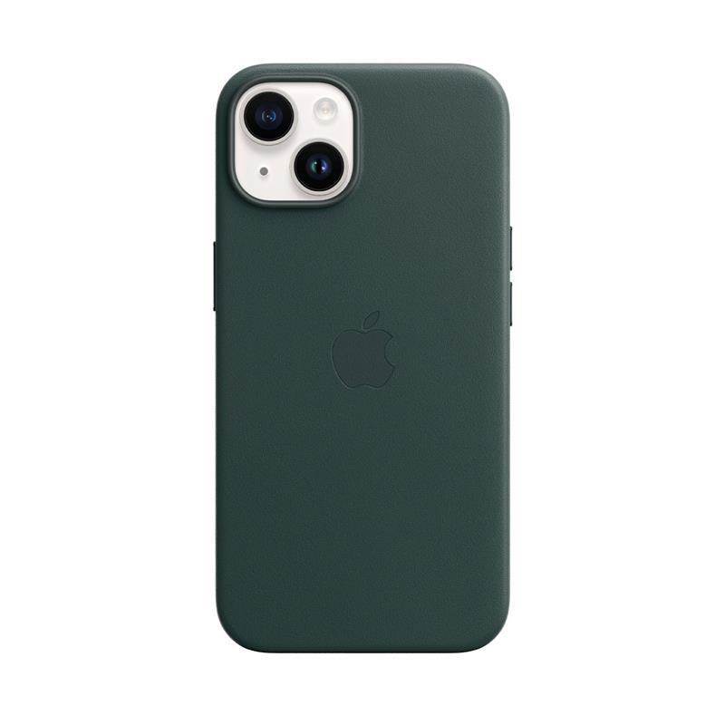 Apple iPhone 14 Leather Case with MagSafe - Forest Green