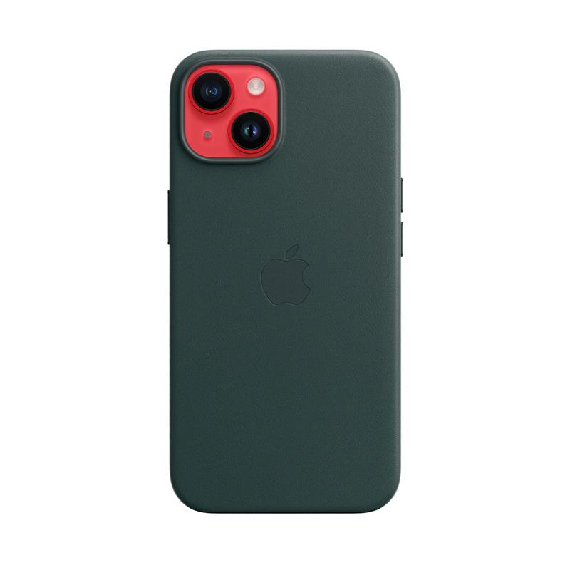 Apple iPhone 14 Leather Case with MagSafe - Forest Green