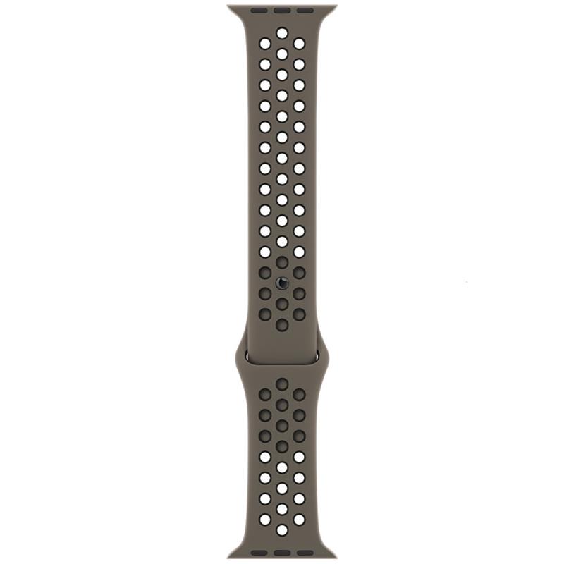 Apple Watch 45mm Olive Grey/Black Nike Sport Band