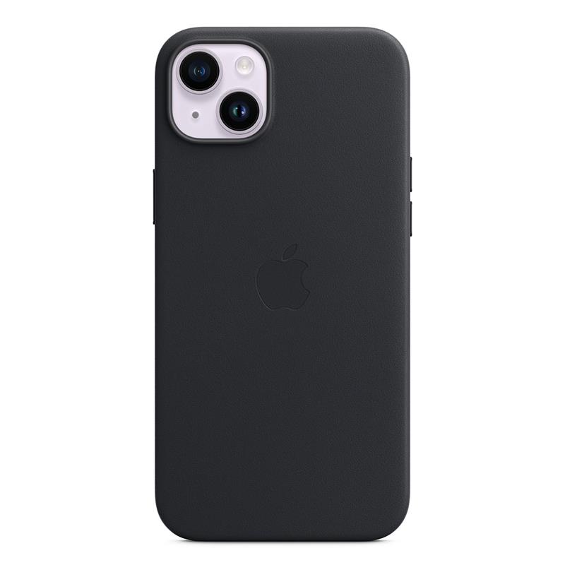 Apple iPhone 14 Plus Leather Case with MagSafe-Midnight